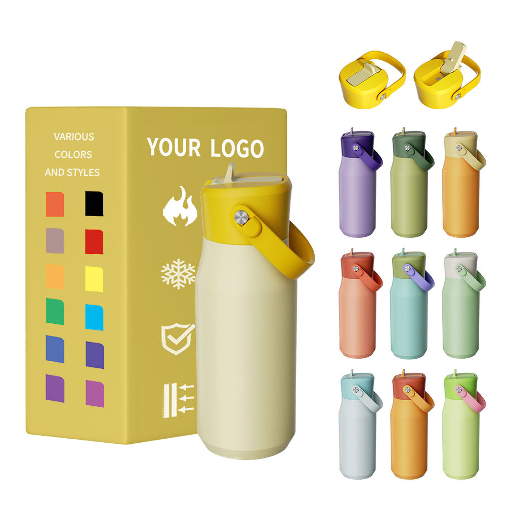 Houroffer S060-B Custom Logo 13oz 20oz Insulated Water Bottle  for Travel Gym