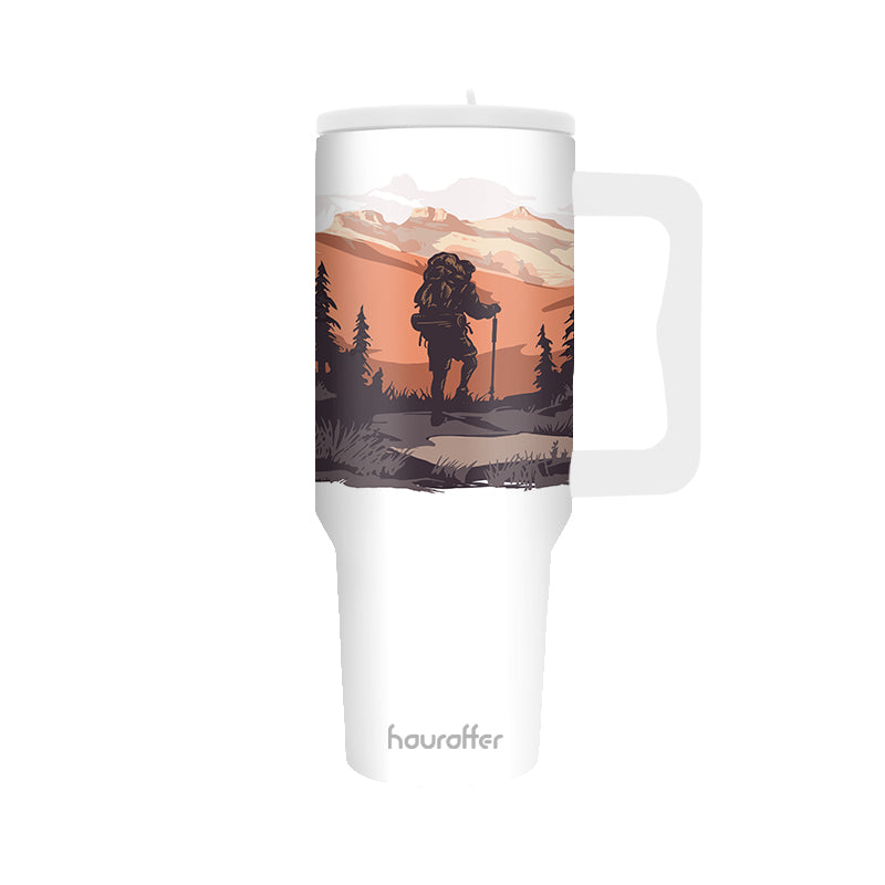 40 oz tumbler with handle