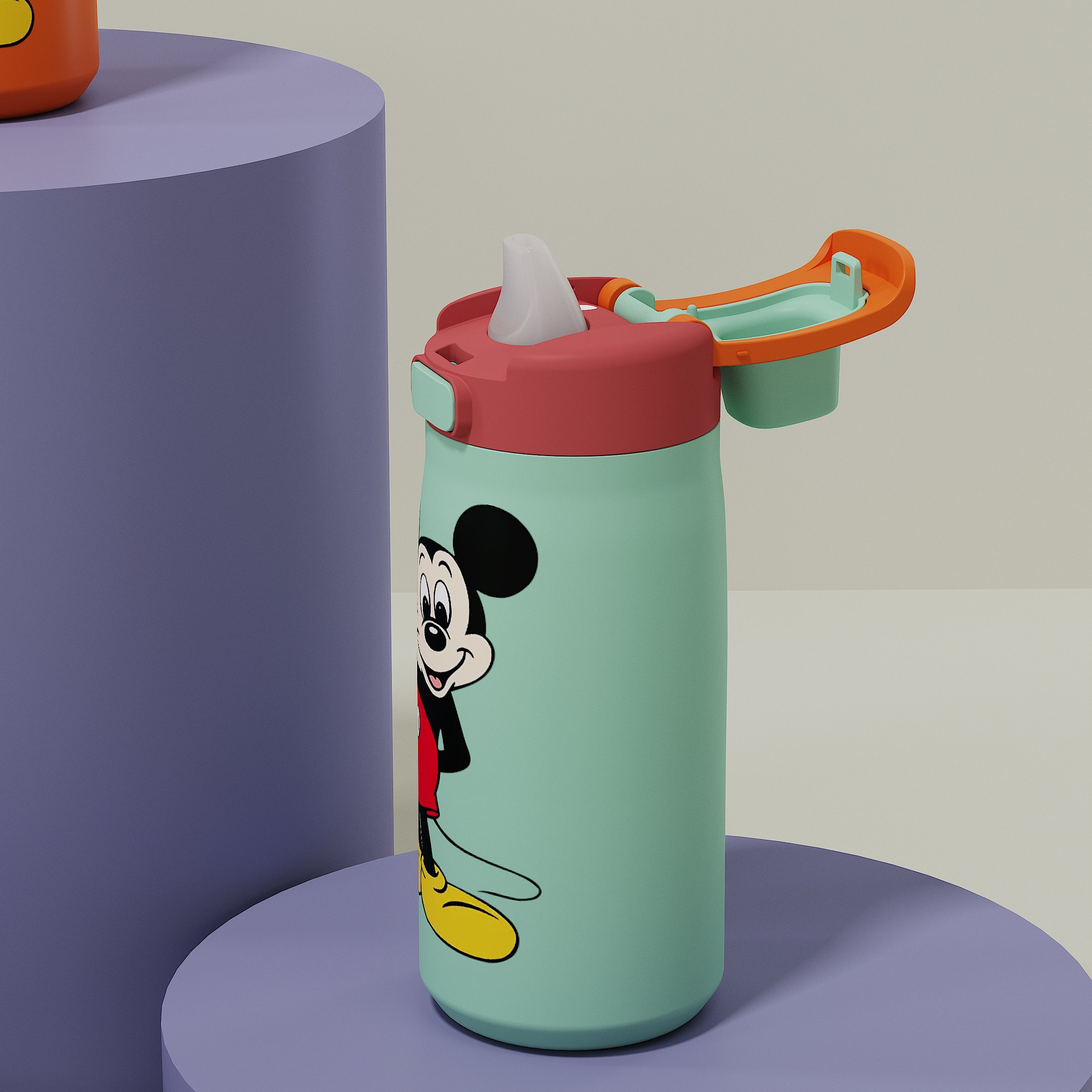 GW-S063 Custom Cartoon Insulated Water Bottle - Stainless Steel Vacuum Insulated Sports Bottle for Travel & Gym Use