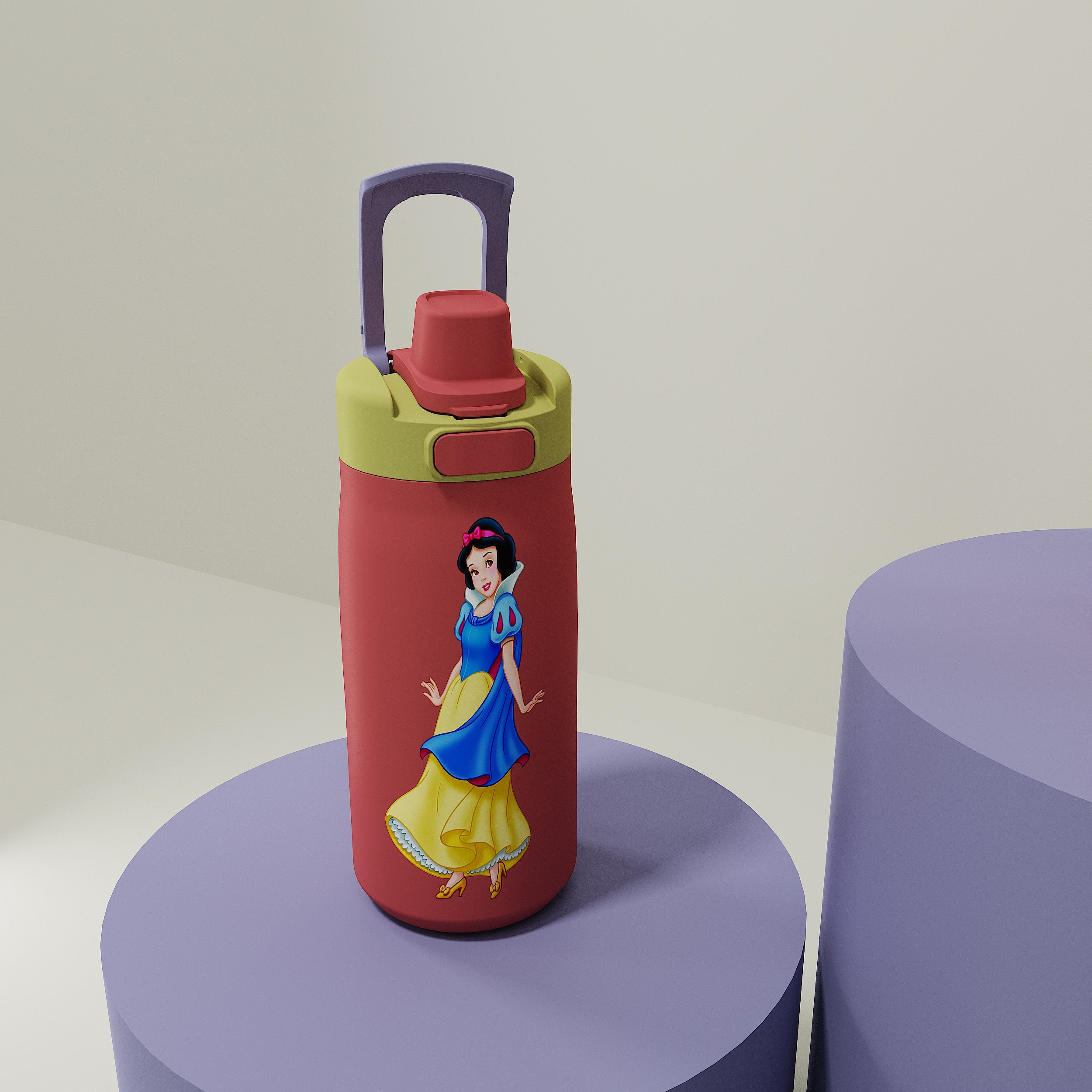 GW-S063 Custom Cartoon Insulated Water Bottle - Stainless Steel Vacuum Insulated Sports Bottle for Travel & Gym Use