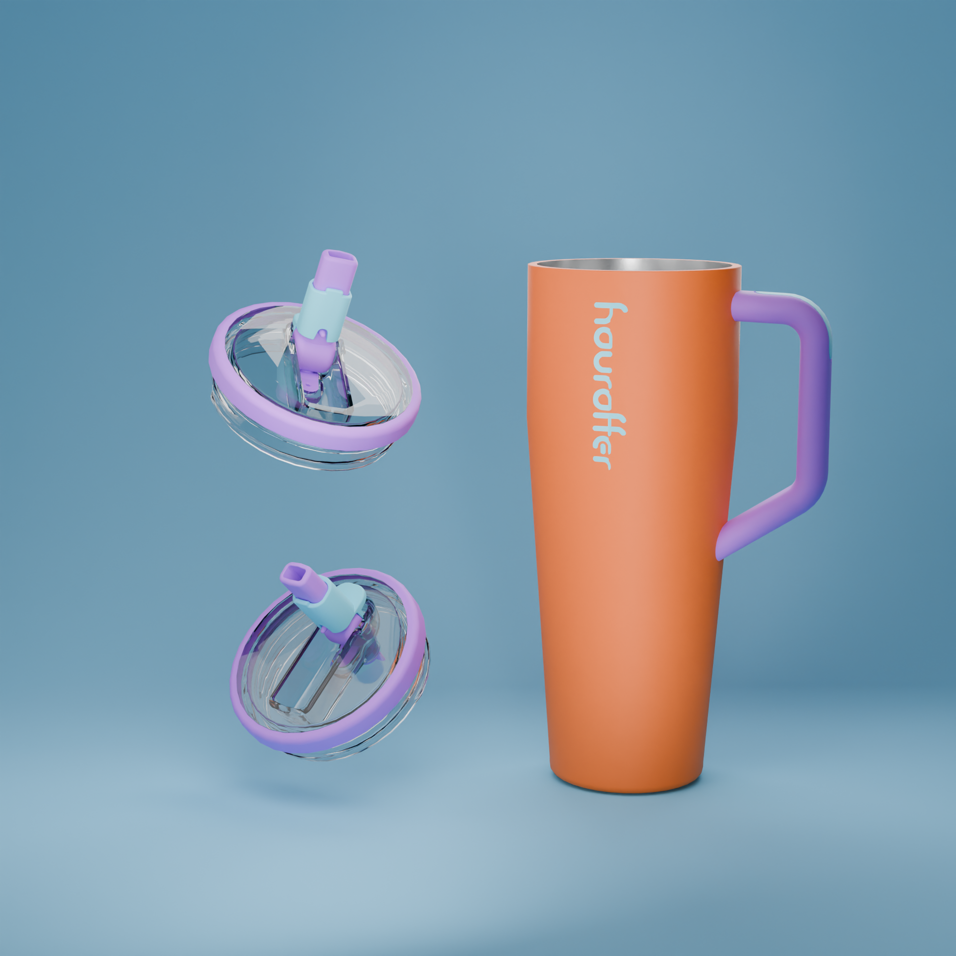 GW-T026 Stainless Steel Travel Mug for Hot & Cold Beverages Leakproof Lid Perfect for Coffee Tea Water