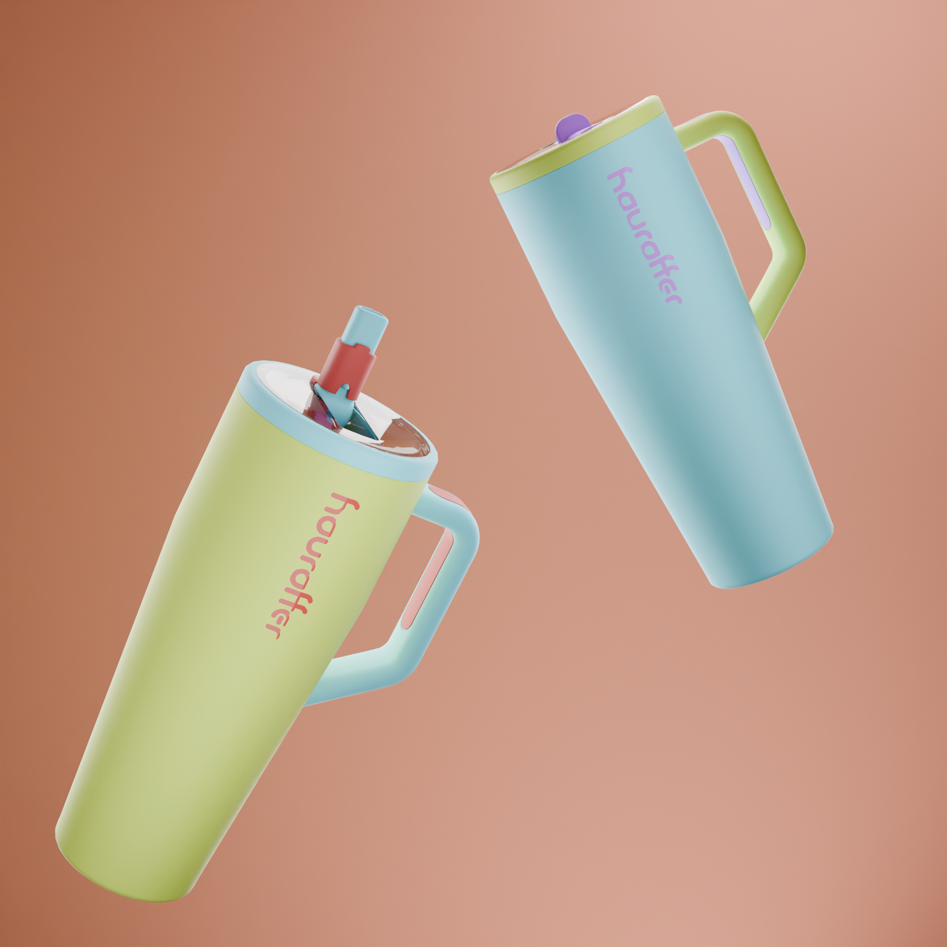 GW-T026 Stainless Steel Travel Mug for Hot & Cold Beverages Leakproof Lid Perfect for Coffee Tea Water