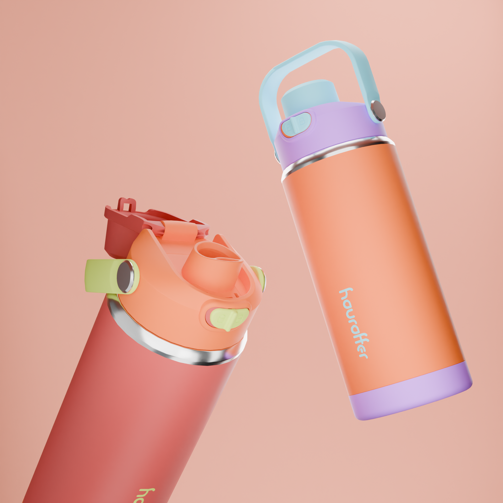 GW-K030 Vacuum Insulated Stainless Steel Water Bottle Double Wall Travel Water Bottle Termos for Sports & Outdoor Use
