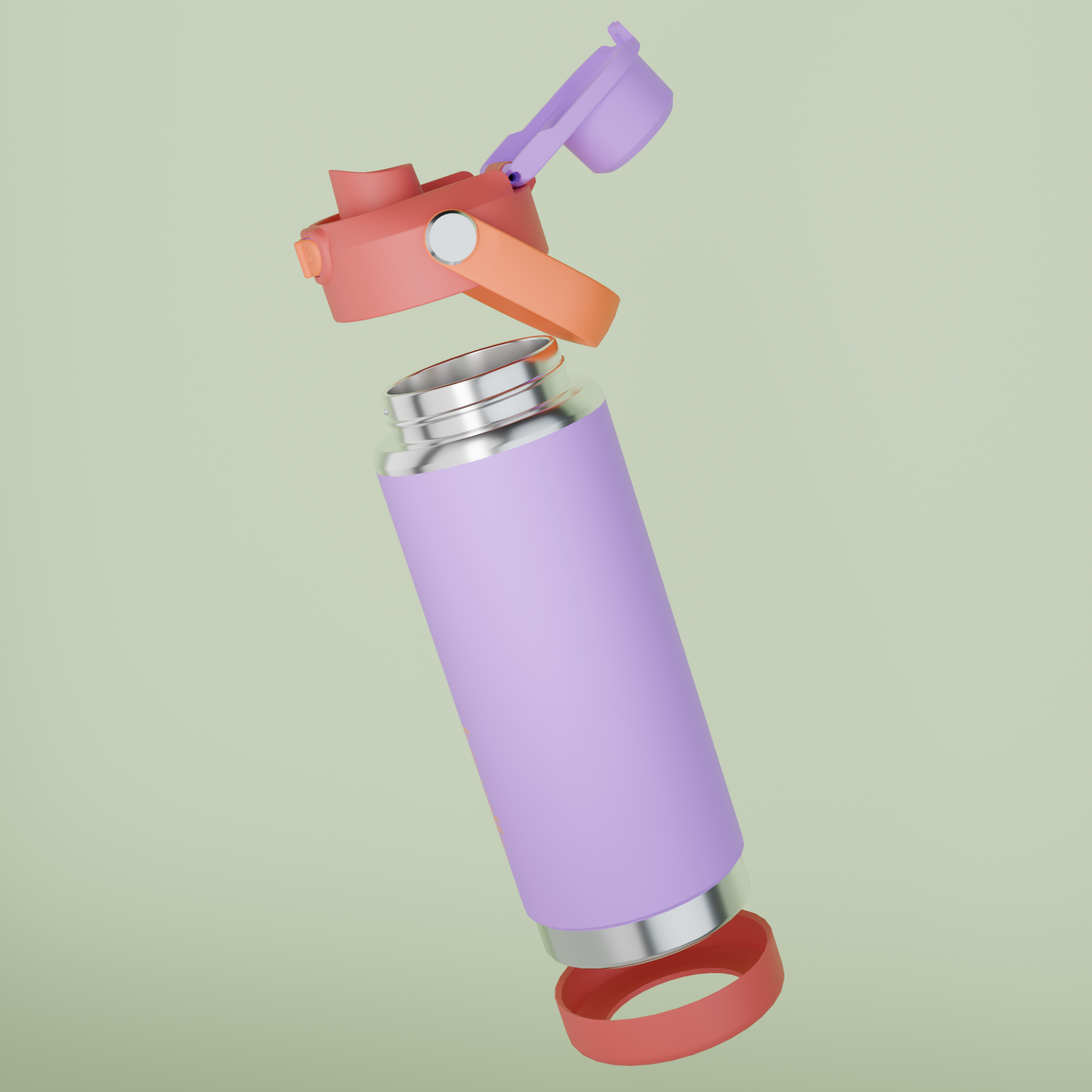 GW-K030 Vacuum Insulated Stainless Steel Water Bottle Double Wall Travel Water Bottle Termos for Sports & Outdoor Use