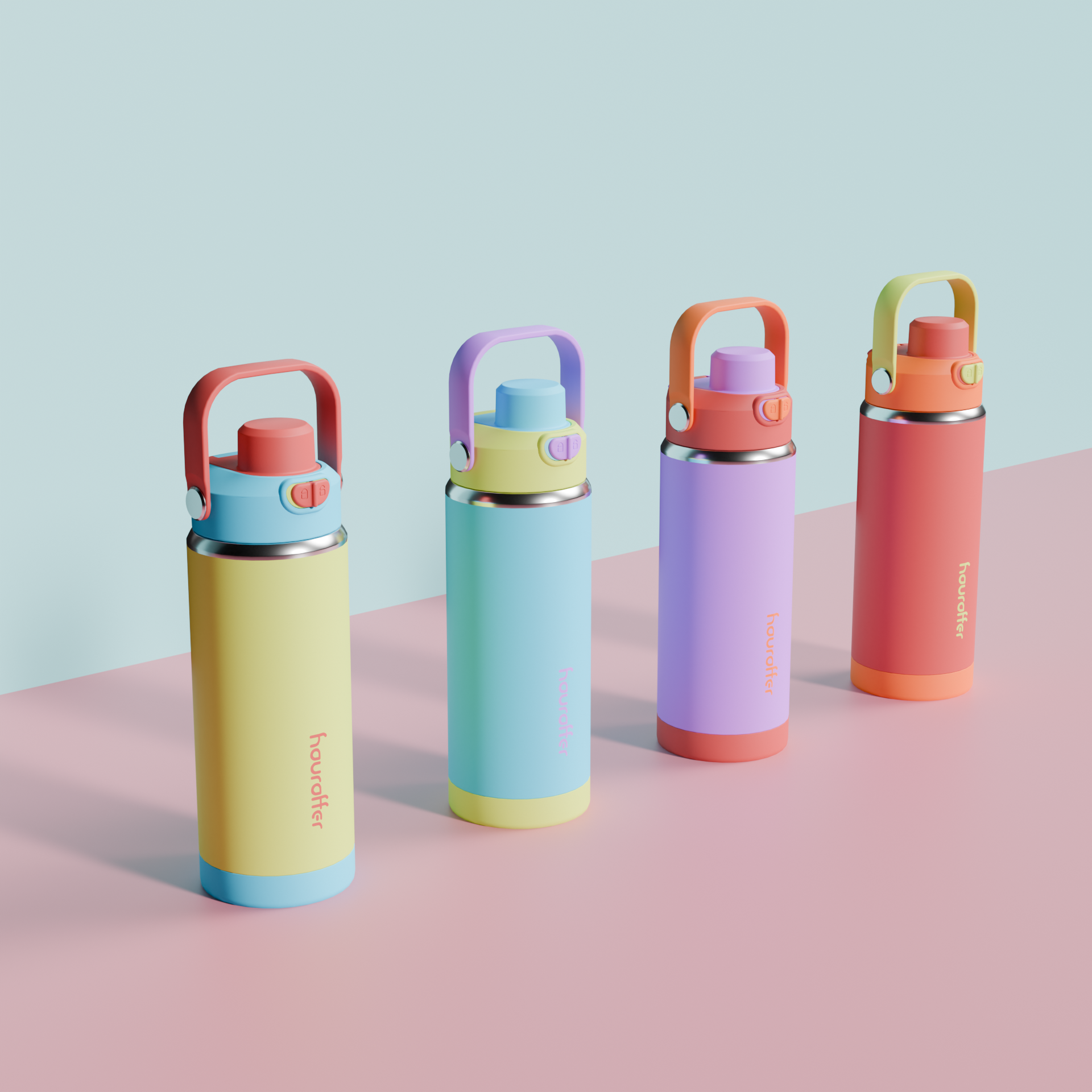 GW-K030 Vacuum Insulated Stainless Steel Water Bottle Double Wall Travel Water Bottle Termos for Sports & Outdoor Use