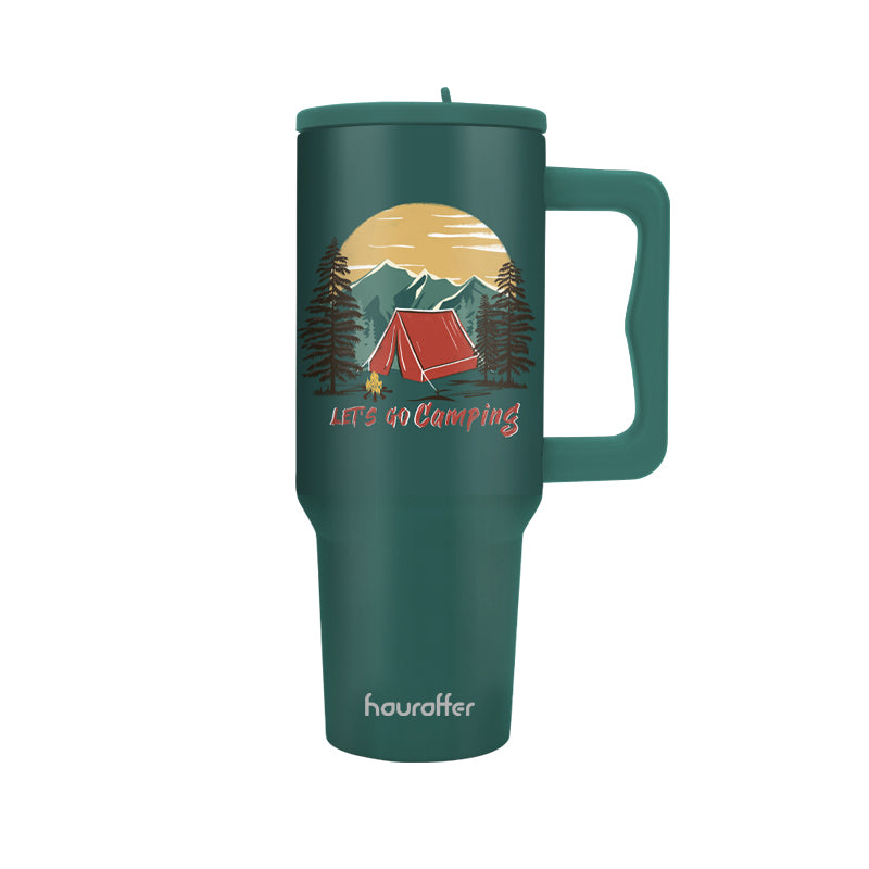 40 oz tumbler with handle