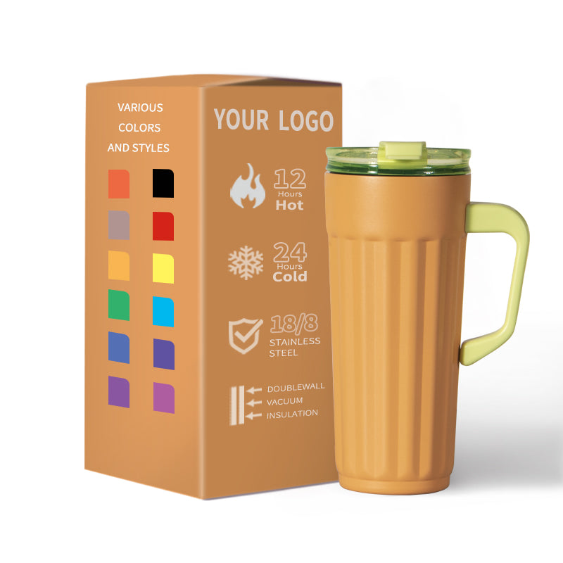 GW-C020 Double Wall Insulated Coffee Tumbler Flask for Hot & Cold Drinks