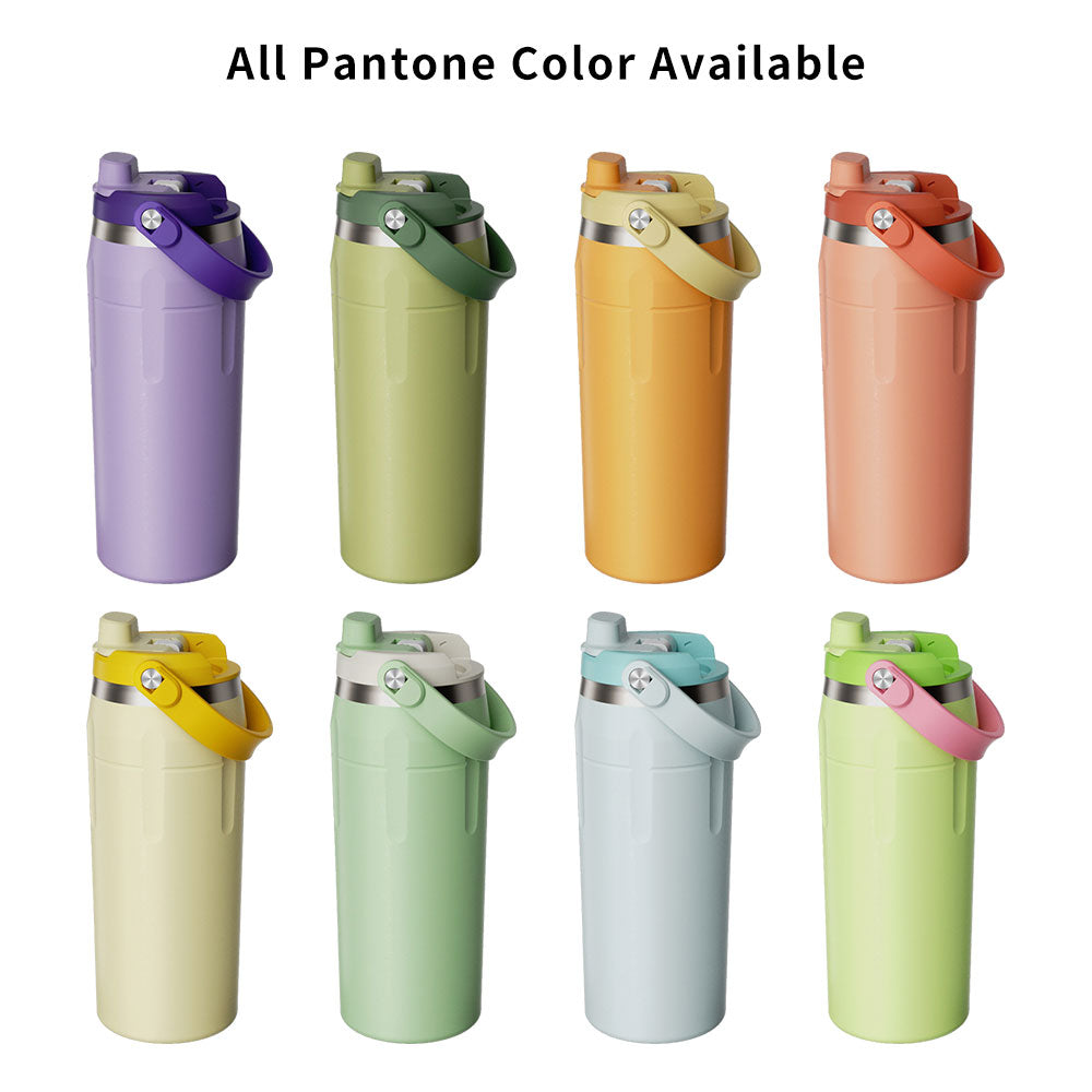 GW-S066 Custom Double Wall Thermos Travel Tumbler Sport Bottle for Gym Running