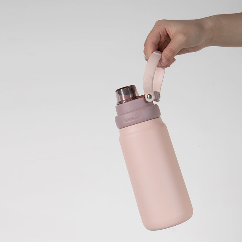 GW-S056 flip-up lid double wall stainless steel vacuum bottle