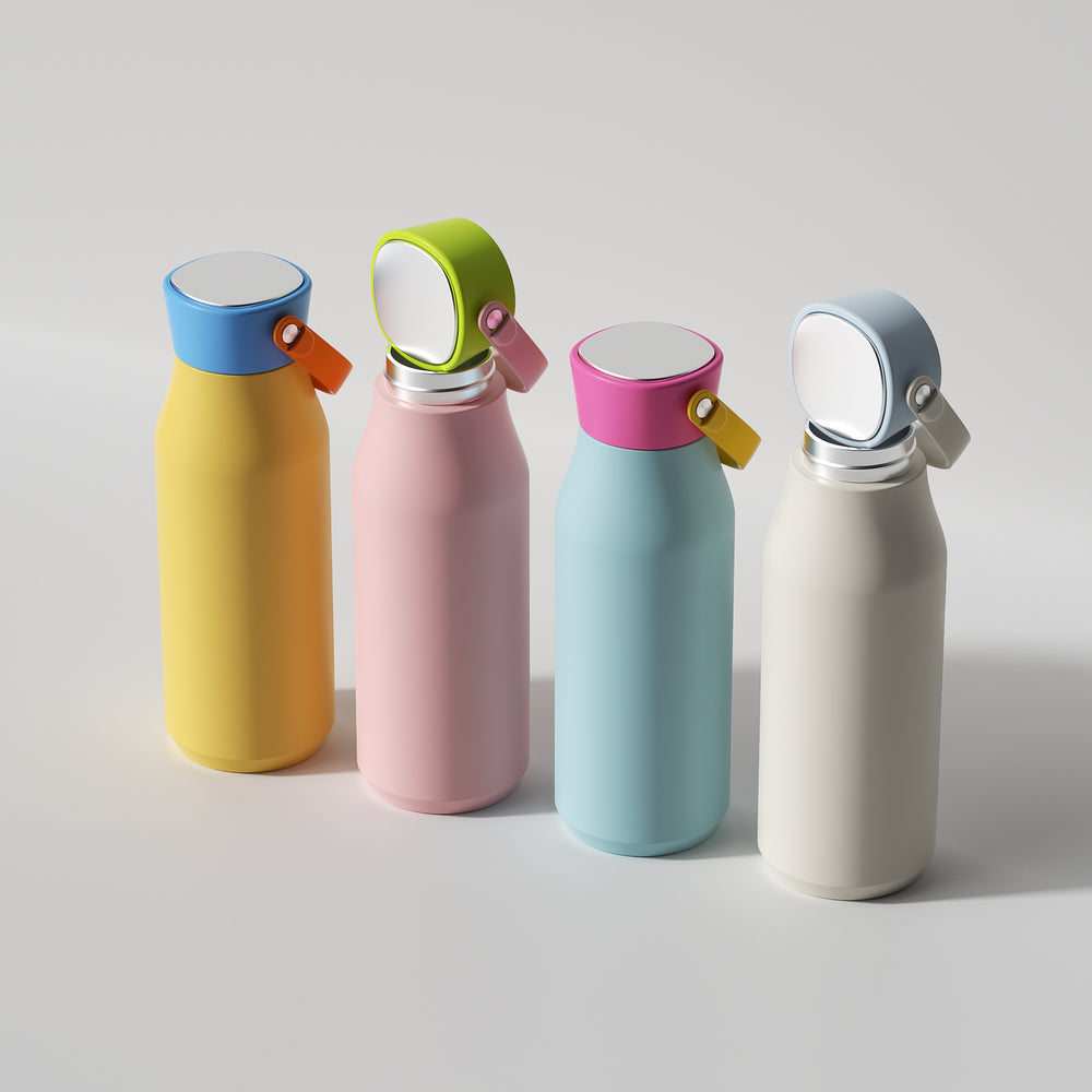 GW-S060-B Hands Free Patented Vacuum Bottle | 680ml / 900ml Custom OEM Sport Bottle