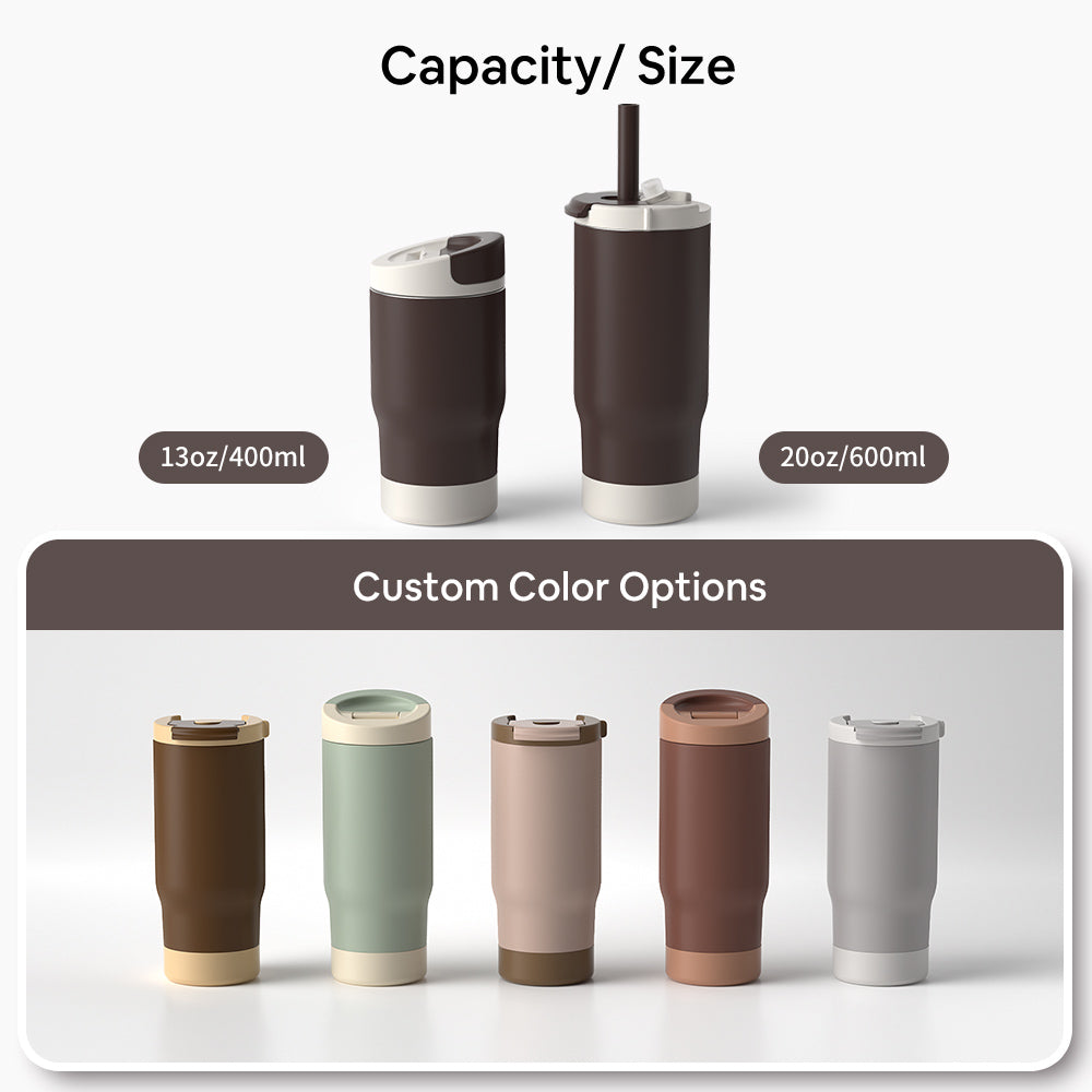 GW-C037 PushSip Coffee Tumbler | 400ml / 600ml