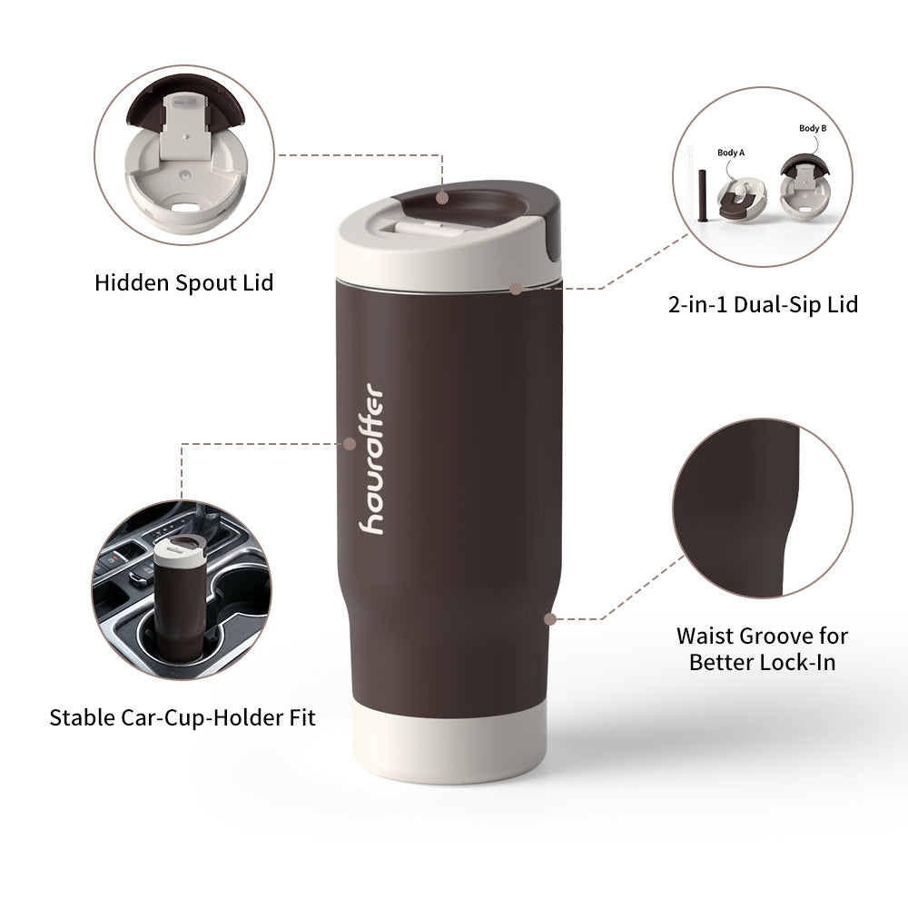 GW-C037 PushSip Coffee Tumbler | 400ml / 600ml