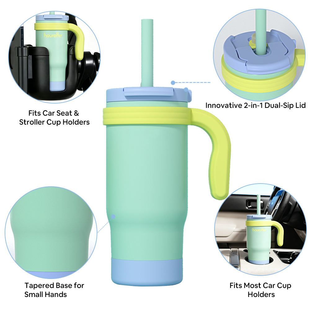 GW-K001 2GoCup Patented Kids Straw Bottle | 420ml / 600ml