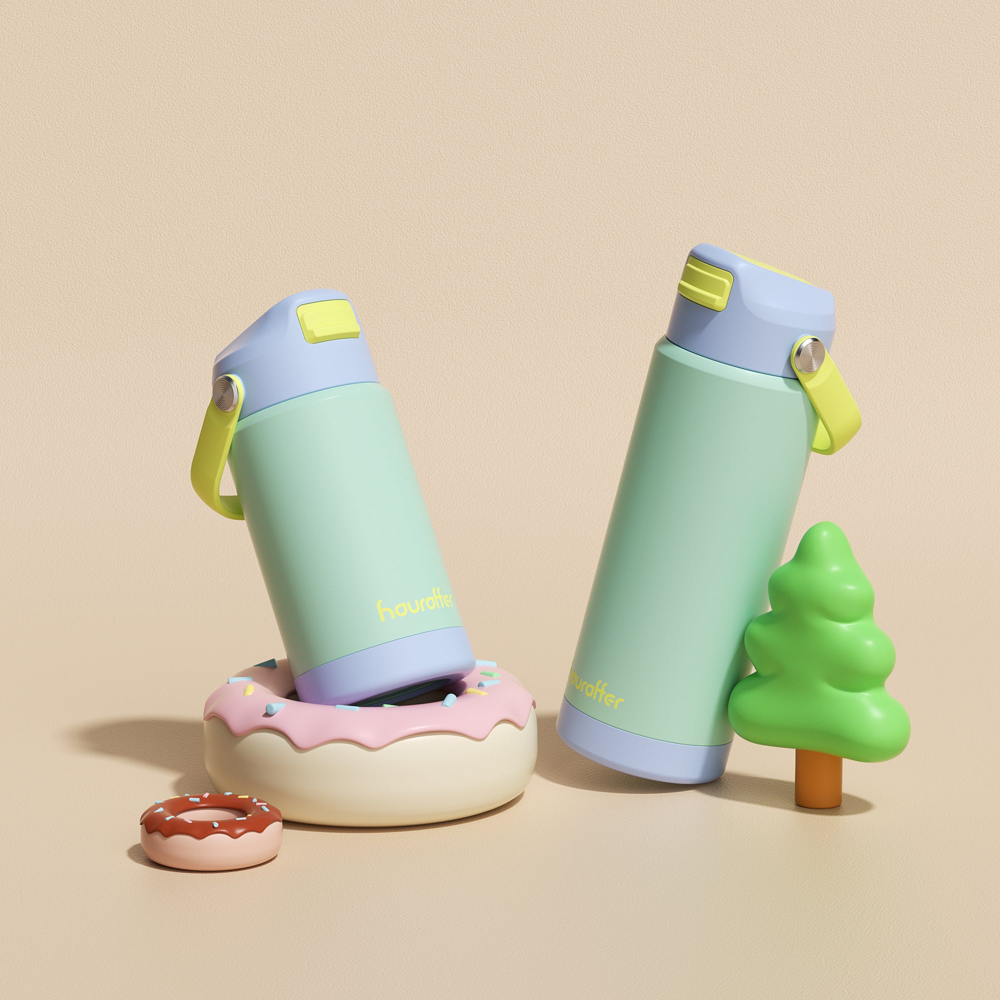 GW-K018 SippyShield Kids Sippy Bottle | 360ml / 550ml