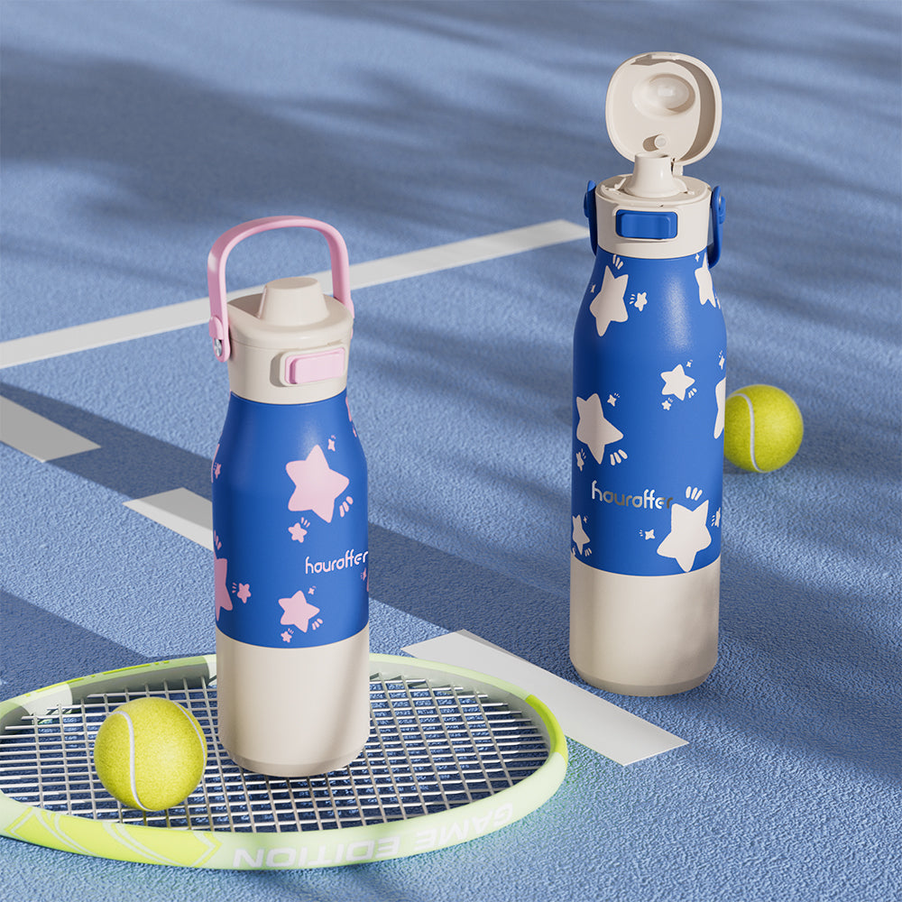 GW-S060-C Hands Free C Patented Flip-Straw Sport Bottle | 680ml / 900ml