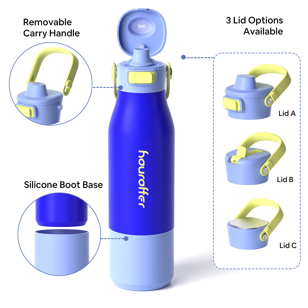 GW-S060-C Hands Free C Patented Flip-Straw Sport Bottle | 680ml / 900ml