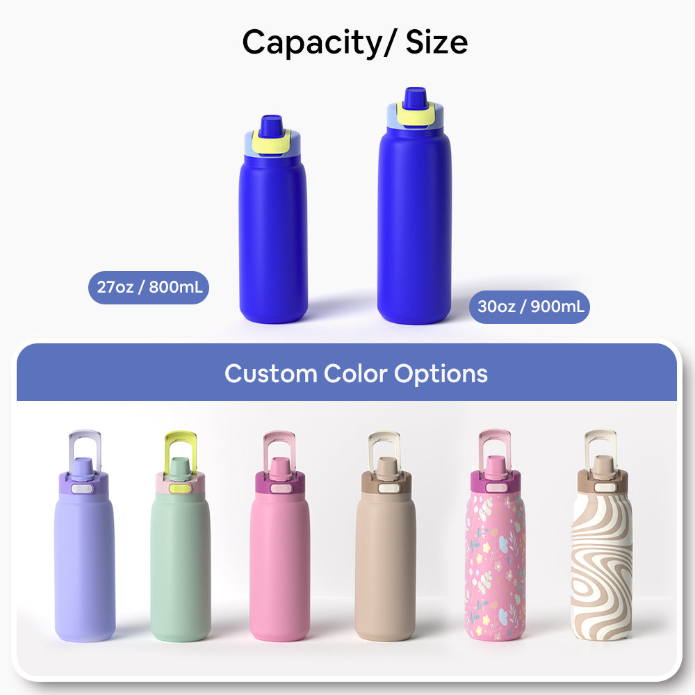 GW-S063 Pop Top Patented Sport Bottle | 800ml / 1000ml