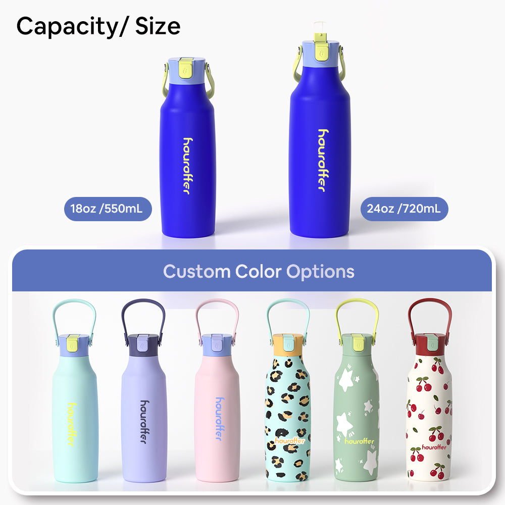 GW-S065 HydroStraw Patented Straw Sport Bottle | 550ml / 720ml