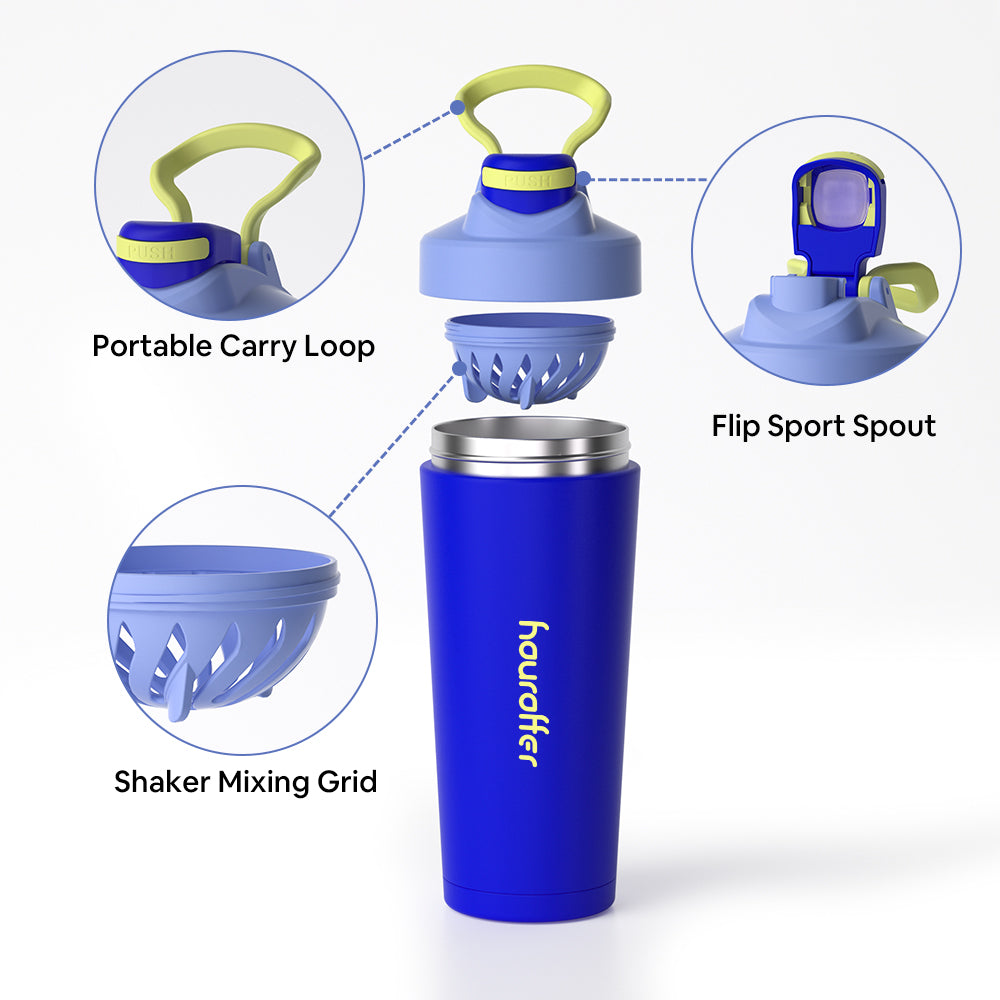 GW-S068 FlexBrew Shaker Patented Shaker Bottle | 750ml