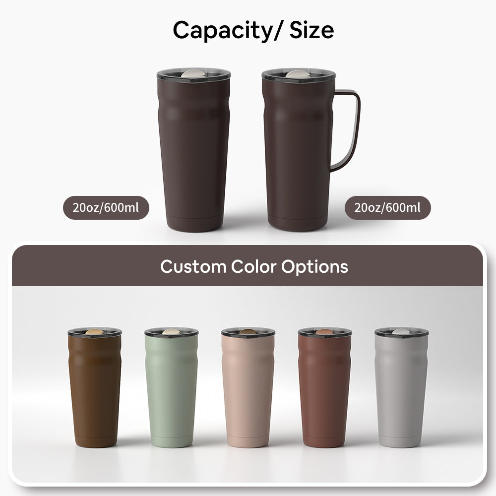 GW-T023 Relax Patented Coffee Tumbler | 600ml