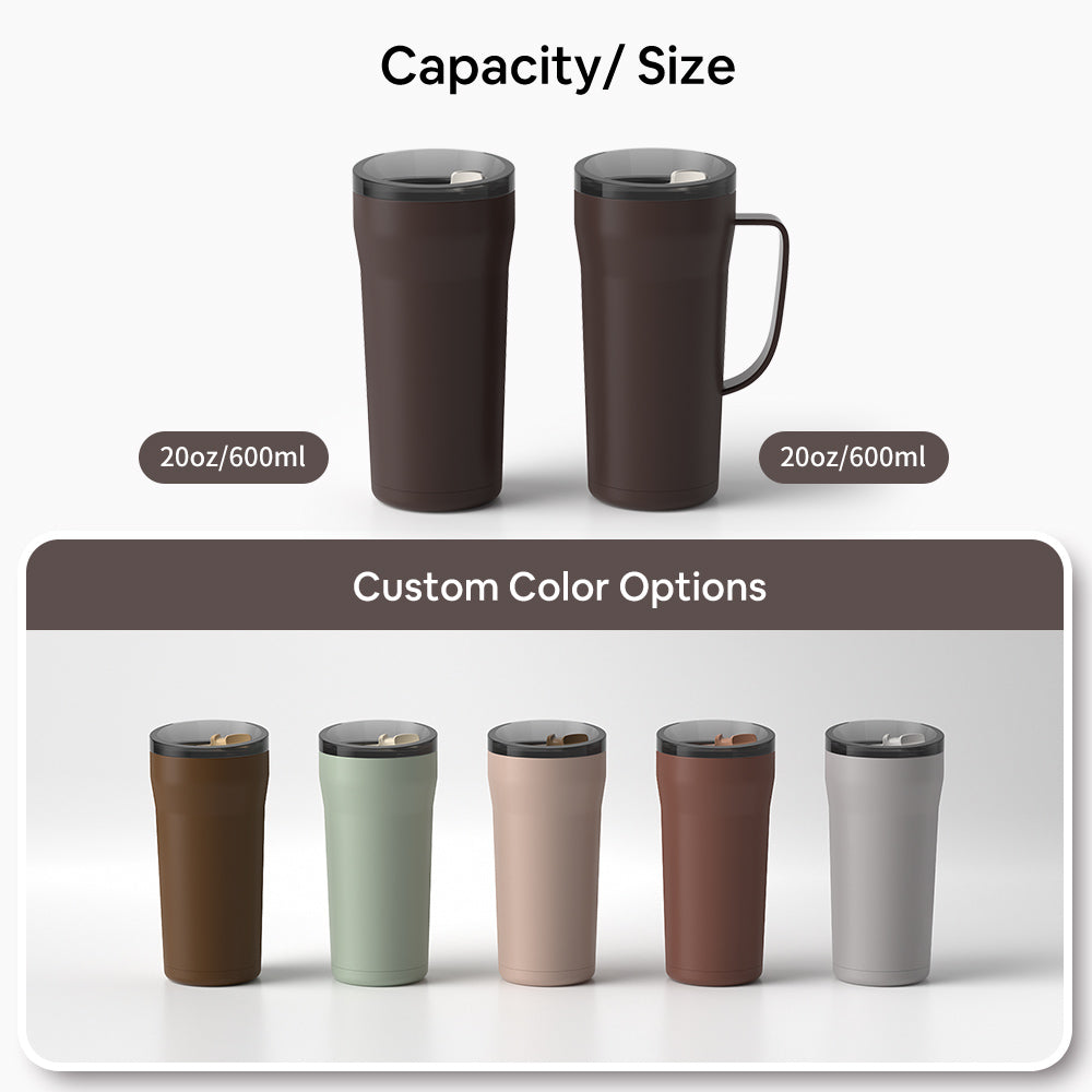 GW-T024 MagneCup Patented Coffee Tumbler | 600ml