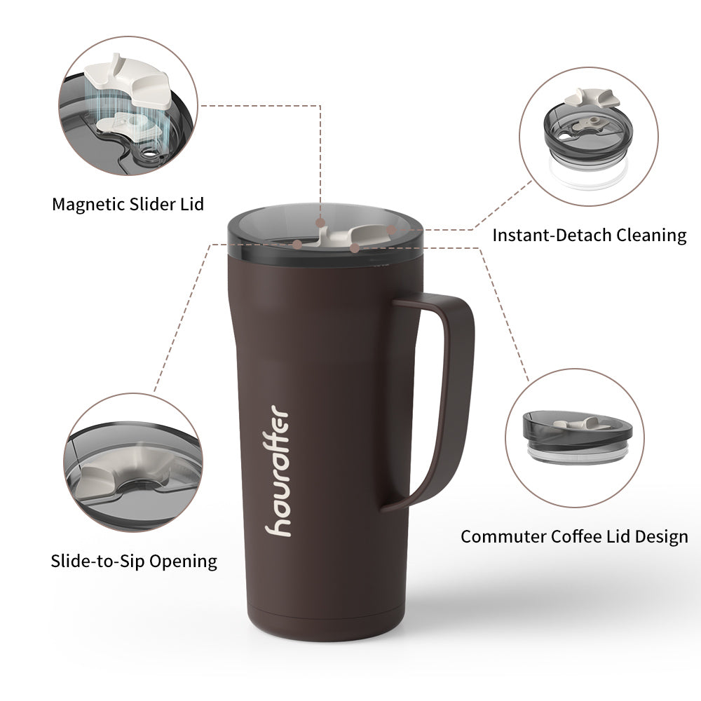 GW-T024 MagneCup Patented Coffee Tumbler | 600ml
