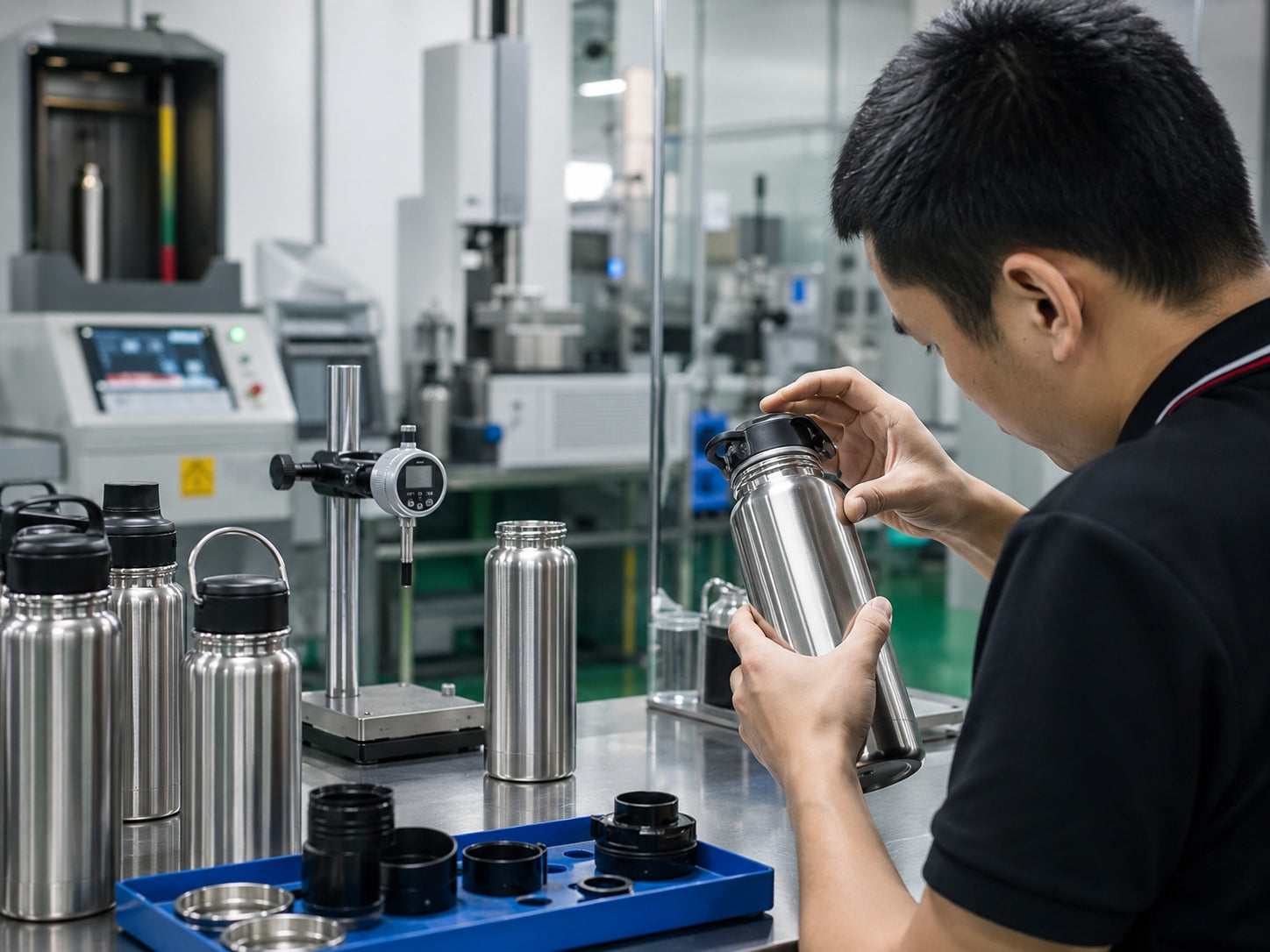Vacuum leakage and final quality testing