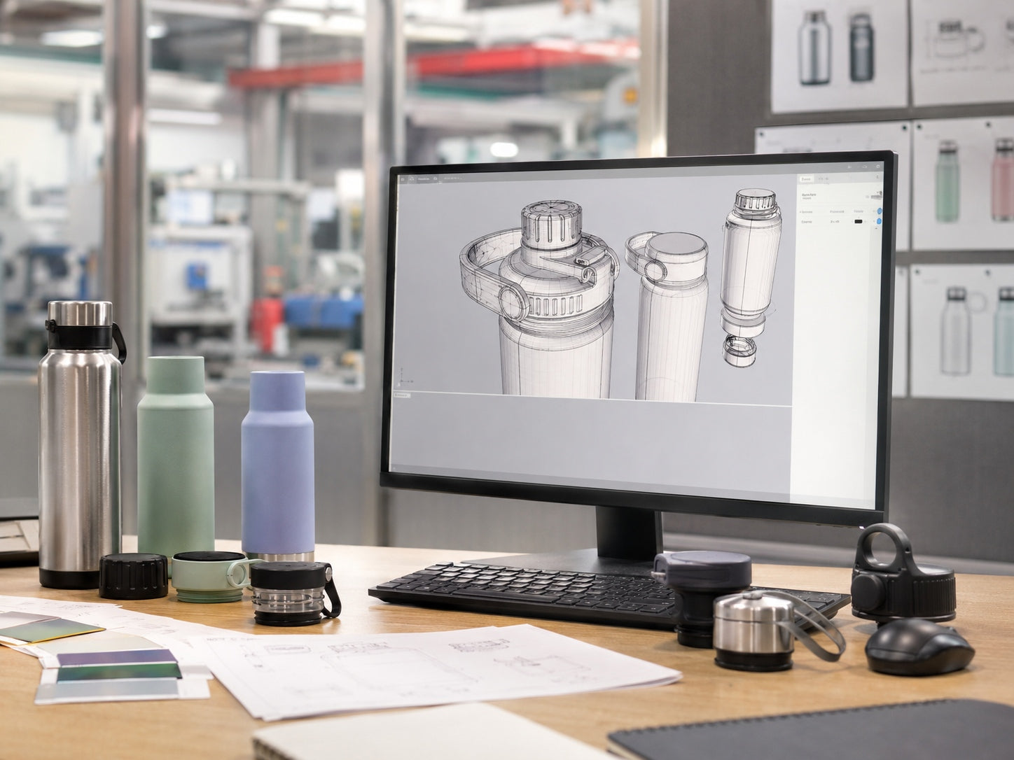 Houroffer drinkware structure design and sample review